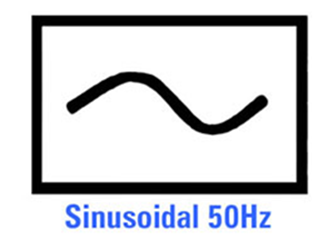 Sunisoidal 50 Hz